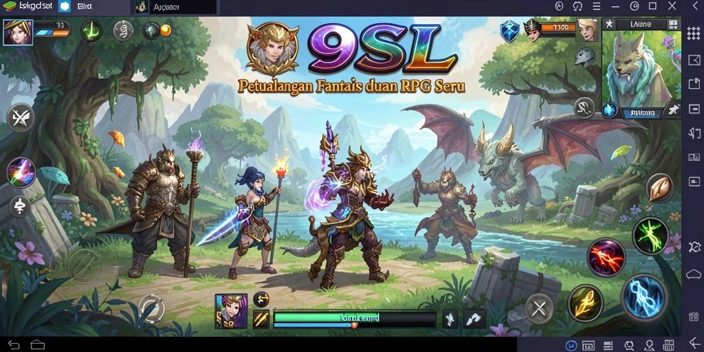 Screenshot gameplay 99SL menampilkan pertarungan yang menegangkan