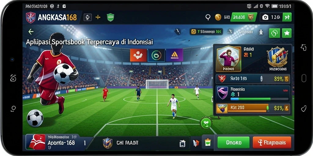 Tampilan menarik dari gameplay Sportsbook di ANGKASA168.