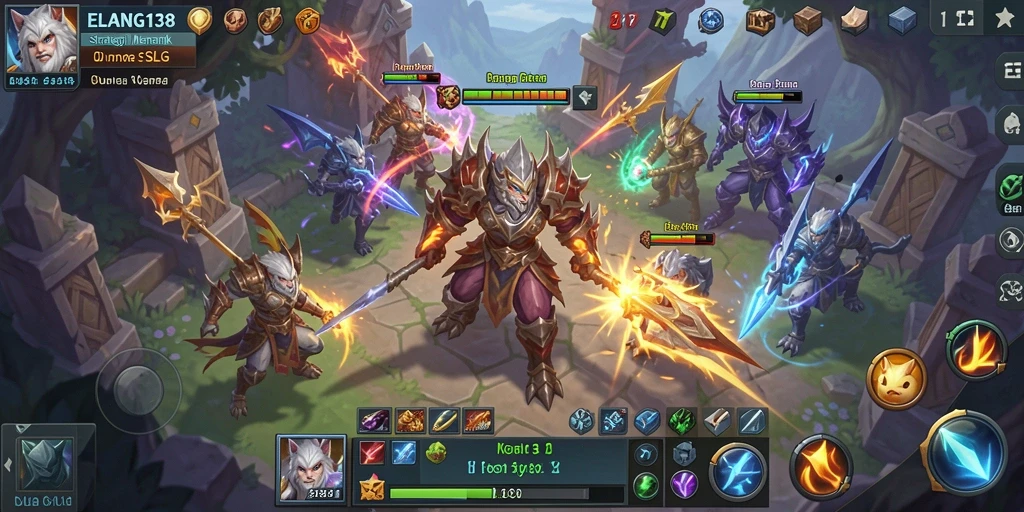 Screenshot gameplay ELANG138 dengan aksi strategi menarik.