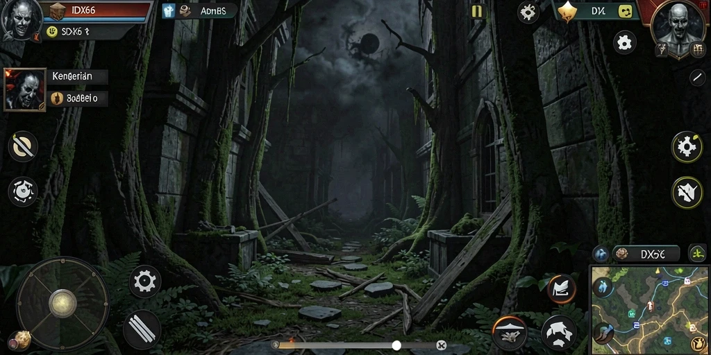 Gameplay horor yang menegangkan dan penuh ketegangan.