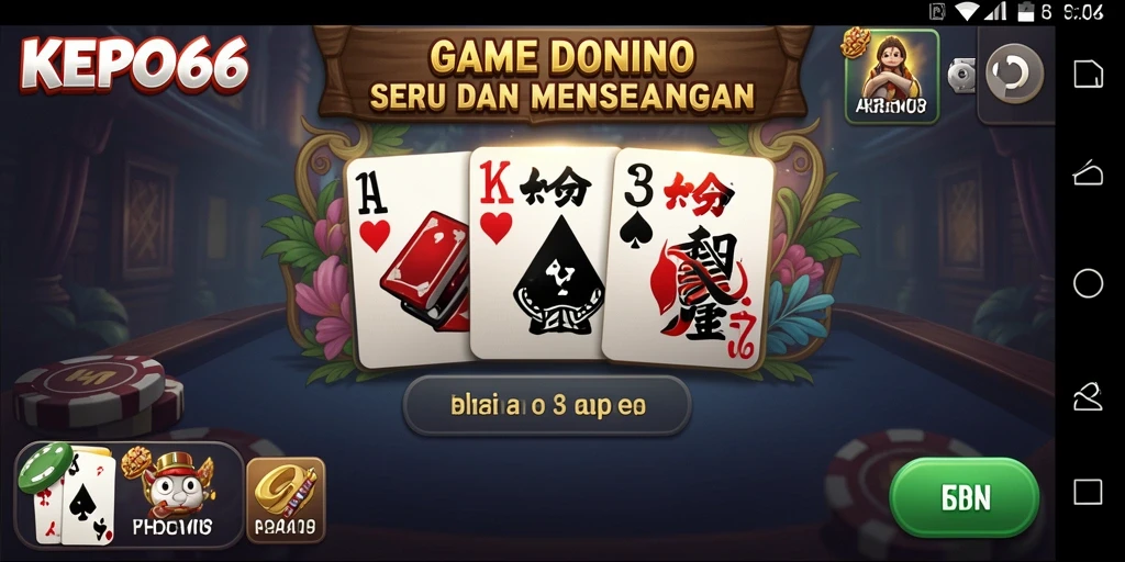 Tampilan gameplay KEPO66 yang menegangkan dan interaktif.
