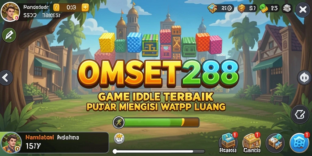 Tampilan gameplay OMSET288 dengan elemen Idle yang menarik.