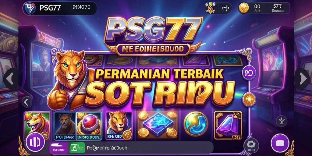 Tampilan gameplay menarik dari PSG77 slot.