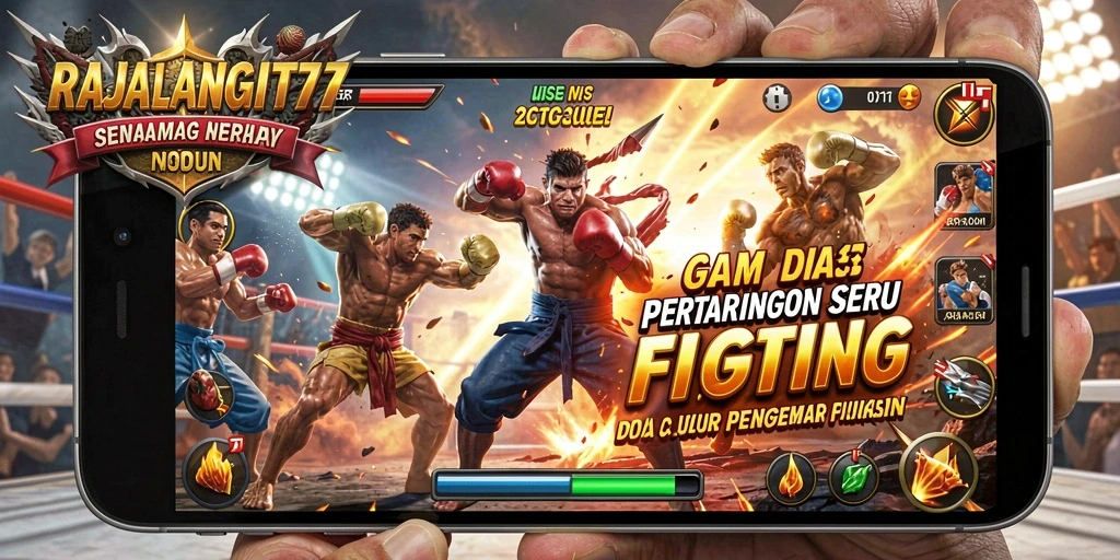 Tampilan seru pertarungan di RAJALANGIT77 dengan aksi mendebarkan.
