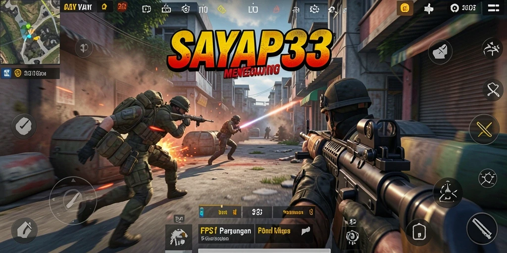 Gameplay seru dengan aksi tembak-menembak di SAYAP33.