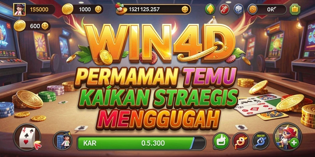 Screenshot gameplay <strong>WIN4D</strong> menampilkan pertempuran strategis yang intens.