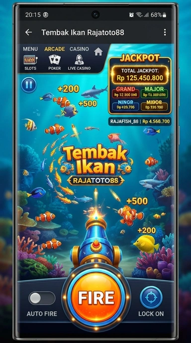 Tampilan antarmuka pengguna rajatoto88 yang menarik dan informatif.
